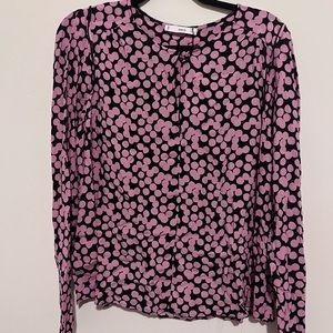 Brand new printed mango blouse